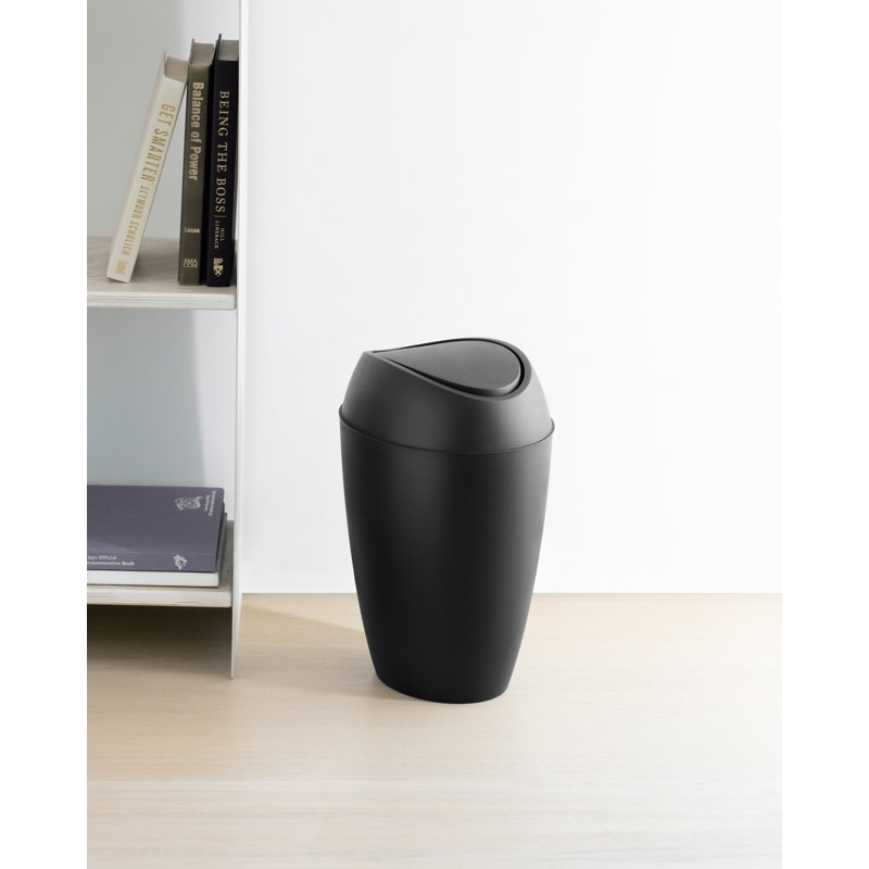 Umbra Twirla Plastic 2.2 Gallon Swing Top Trash Can & Reviews Wayfair